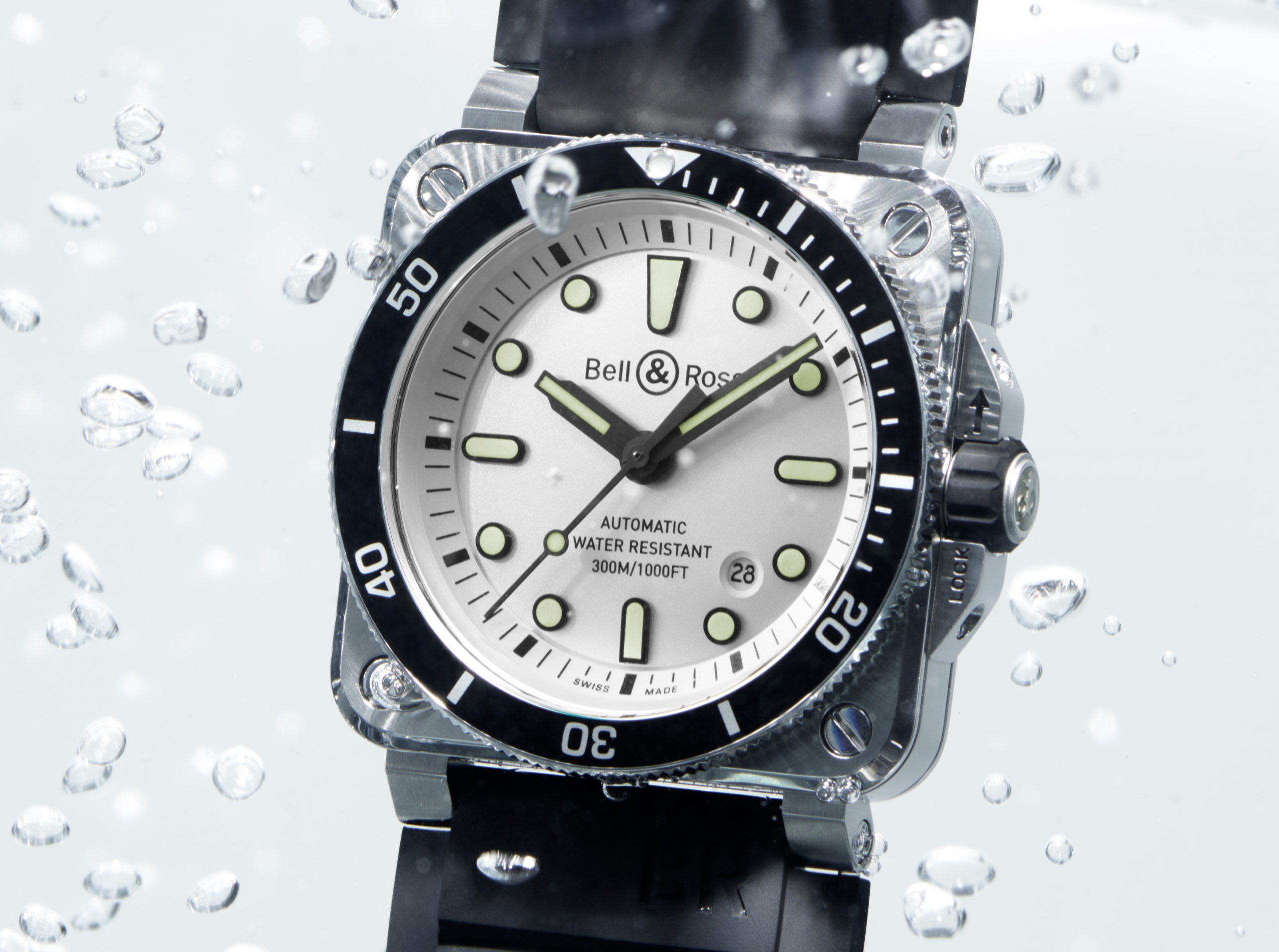 2022 BELL ROSS BR 03 92 Diver White