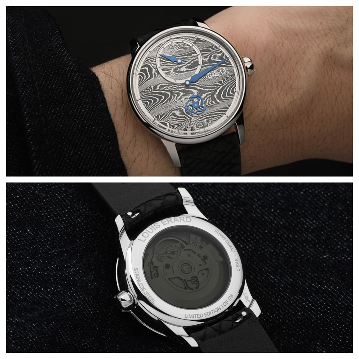 FotoJet 1 - 【2025新錶】THE LOUIS ERARD REGULATOR X GOS 走進瑞典 探索大馬士革鋼的極致工藝